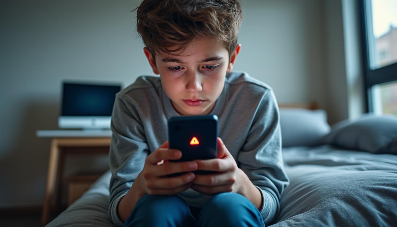 découvrez les mesures prévues par la loi française pour lutter contre le cyberharcèlement chez les mineurs et protéger les jeunes en ligne.