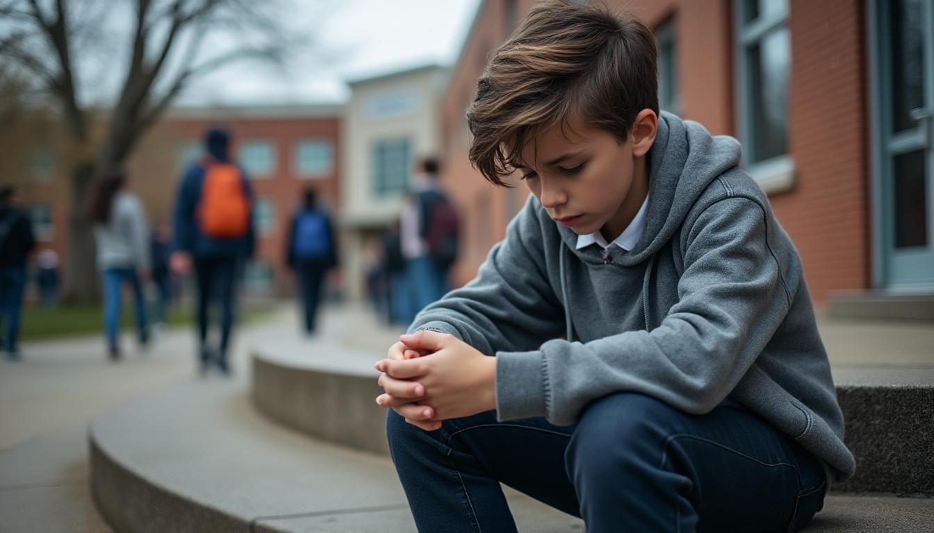 découvrez le récit poignant d'une victime de harcèlement scolaire qui a perdu le courage d'aller à l'école, une histoire émouvante sur le combat contre l'isolement et la souffrance.