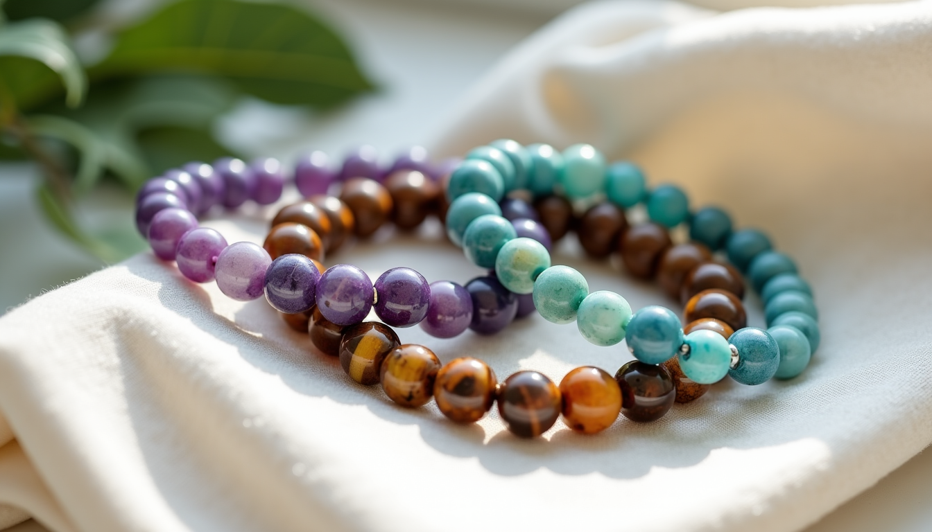 Les meilleurs bracelets en pierres naturelles pour le stress le sommeil et l energie